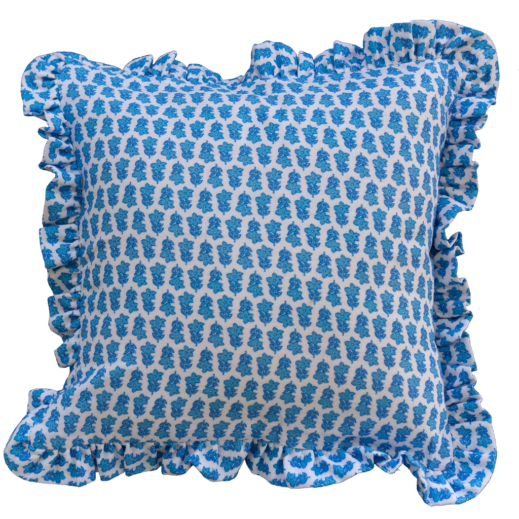 Jaipur Blues Cushion Cover