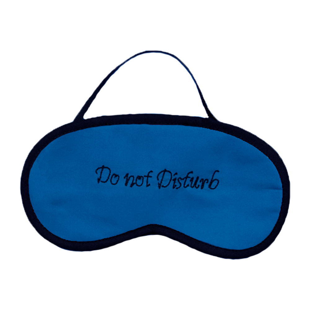 Do Not Disturb (Blue) Eye Mask