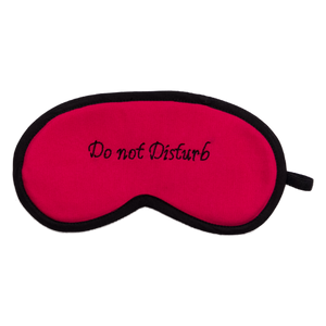 Do Not Disturb (Pink) Eye Mask