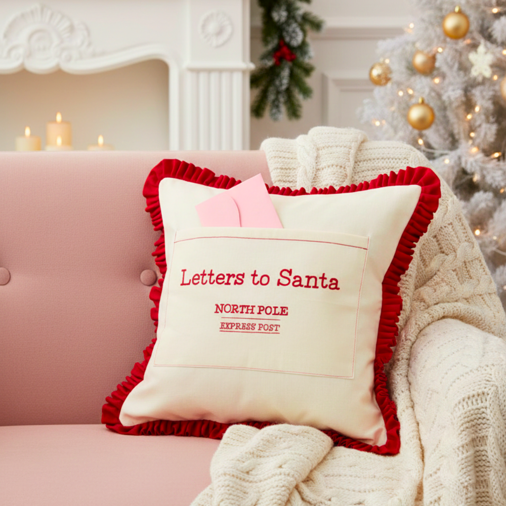 Letters To Santa Cushion Cover