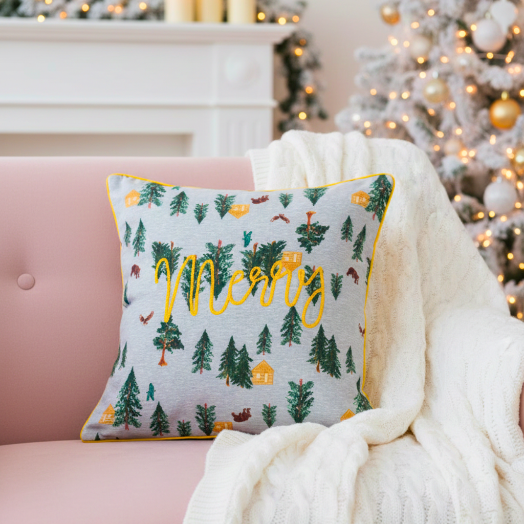 Winter Merry Cushion Cover