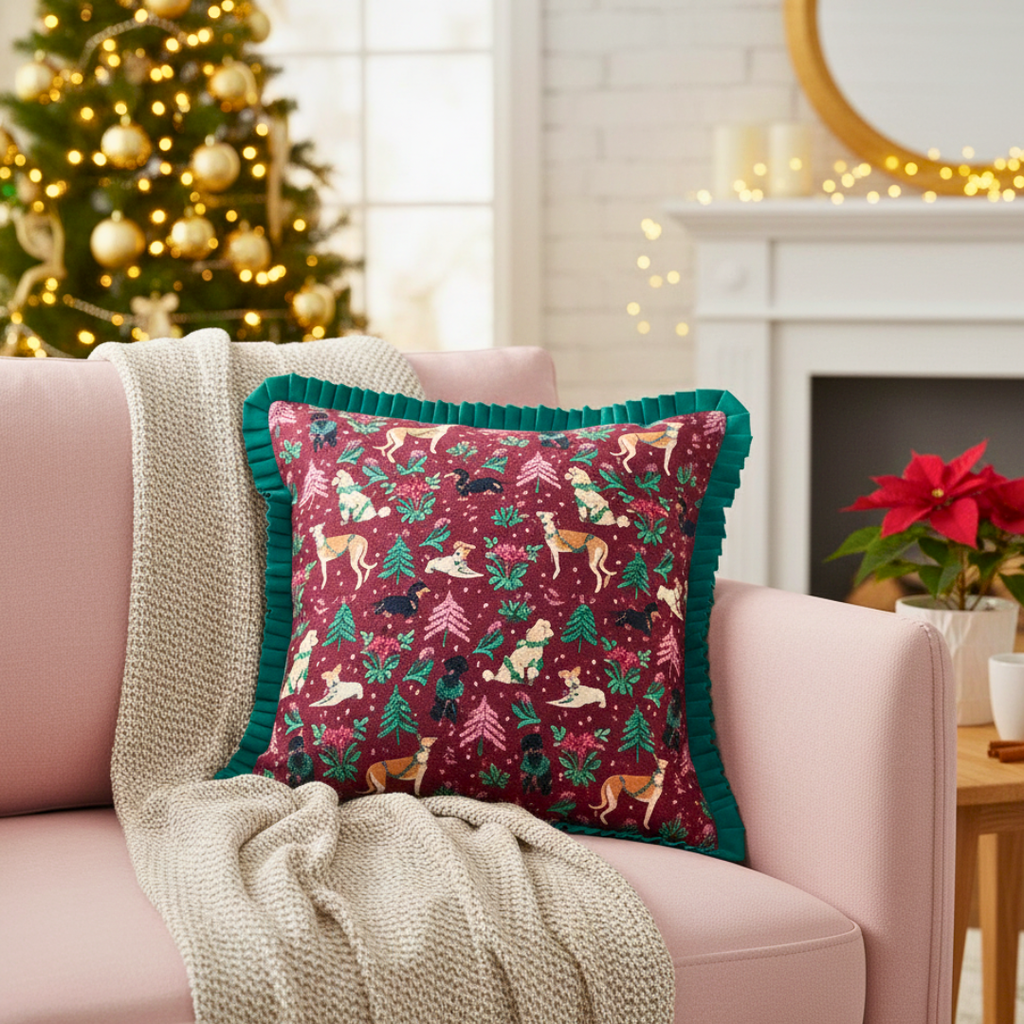 Dog Love Cushion Cover