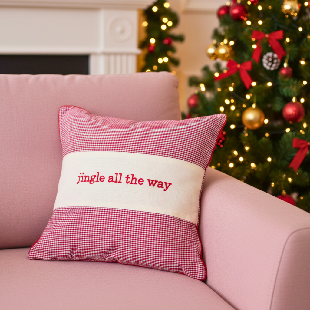 Jingle All The Way Cushion Cover