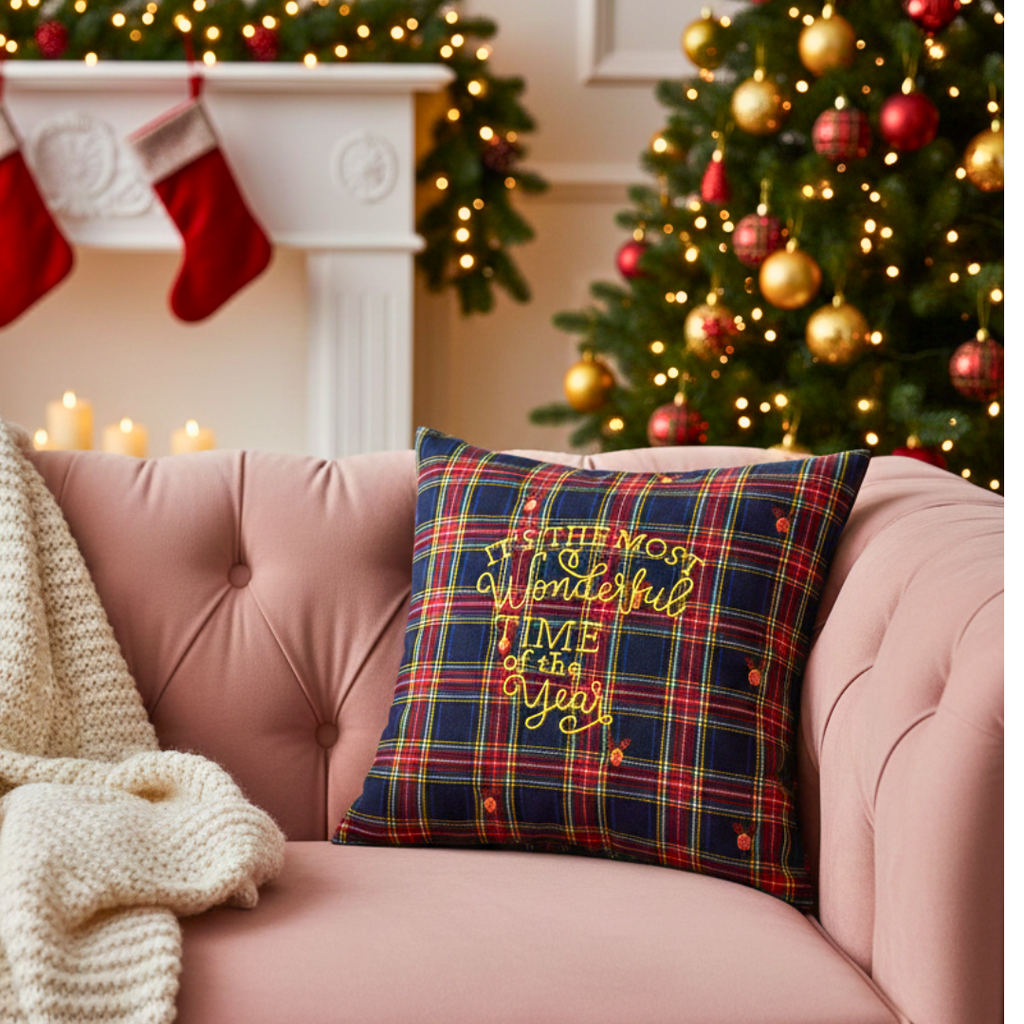 Wonderful Time Cushion Cover