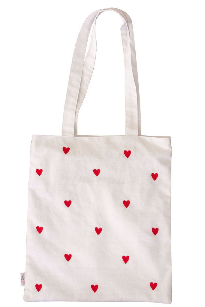 All Heart Cotton Tote Bag