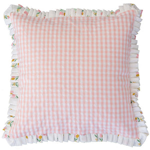 Checks Cushion Cover