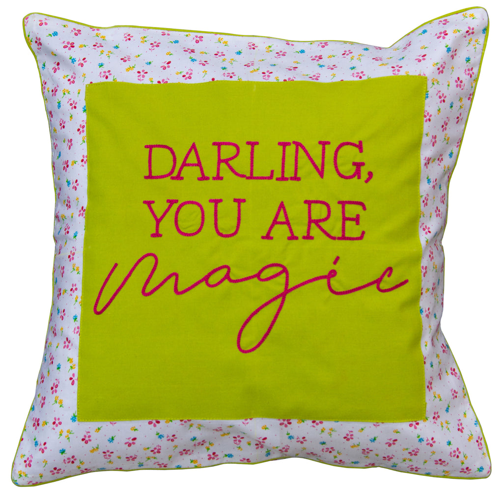Darling You Are Magic Cushion Cover