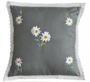 Daisies in Bloom Cushion Cover