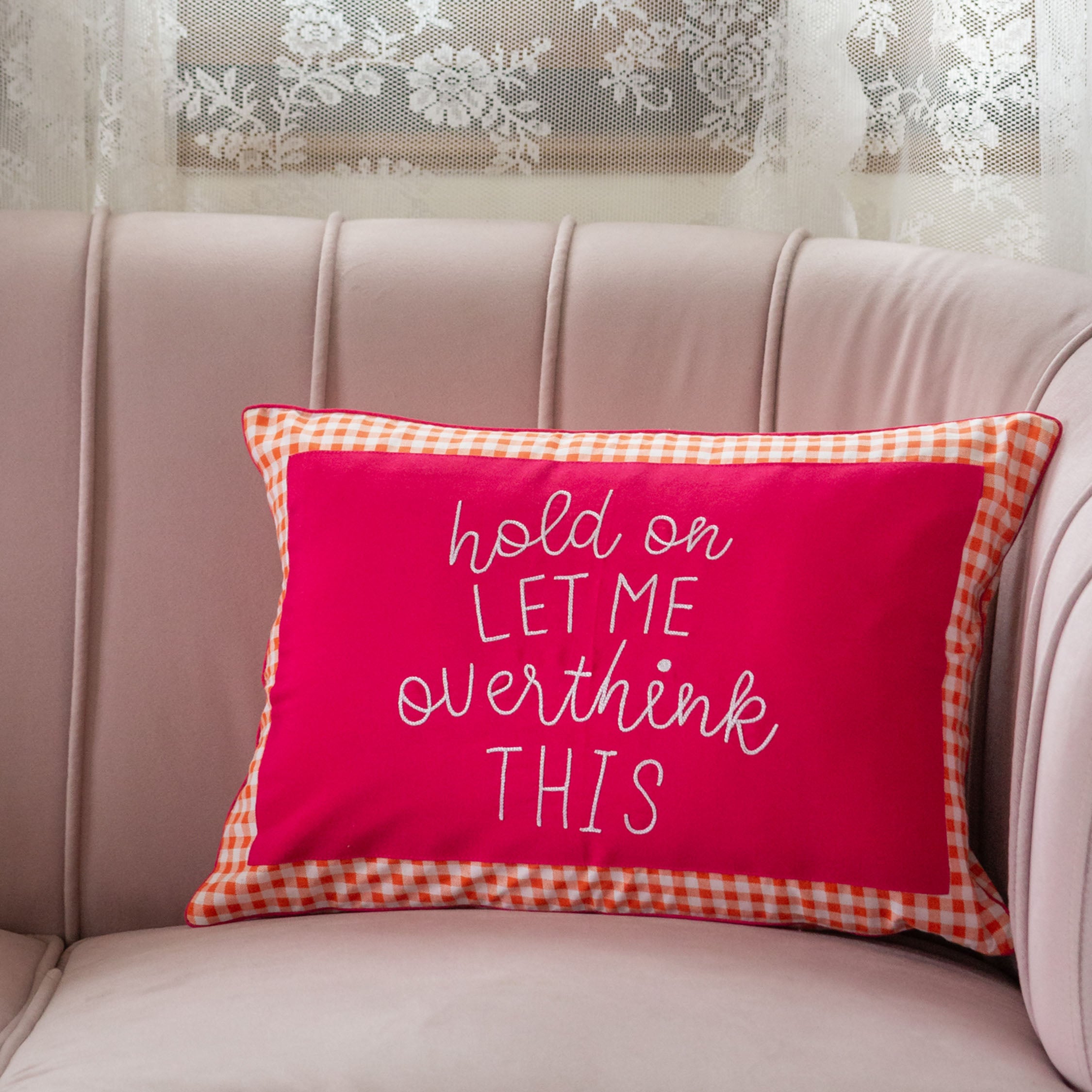 Overthink Cushion Cover