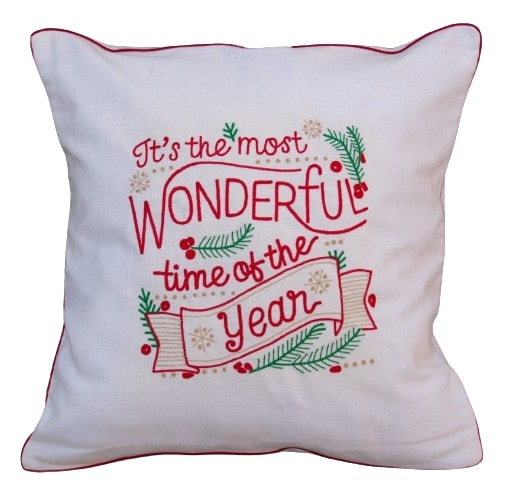 Wonderful Time Of The Year Cushion Cover