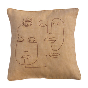 Faces Cushion Cover