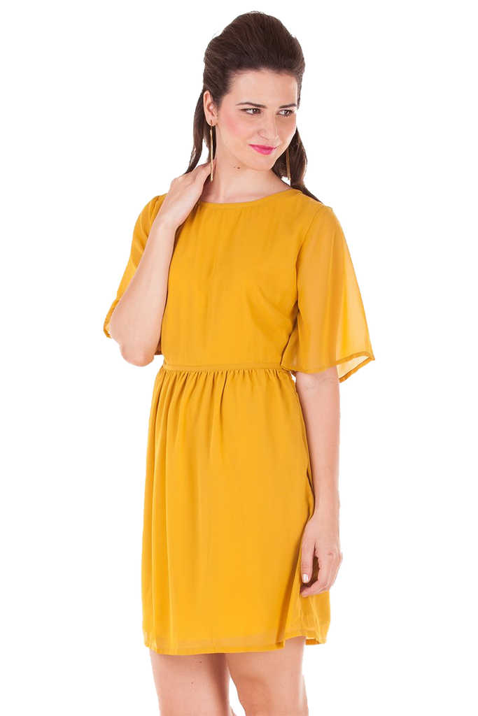 Mustard Dress