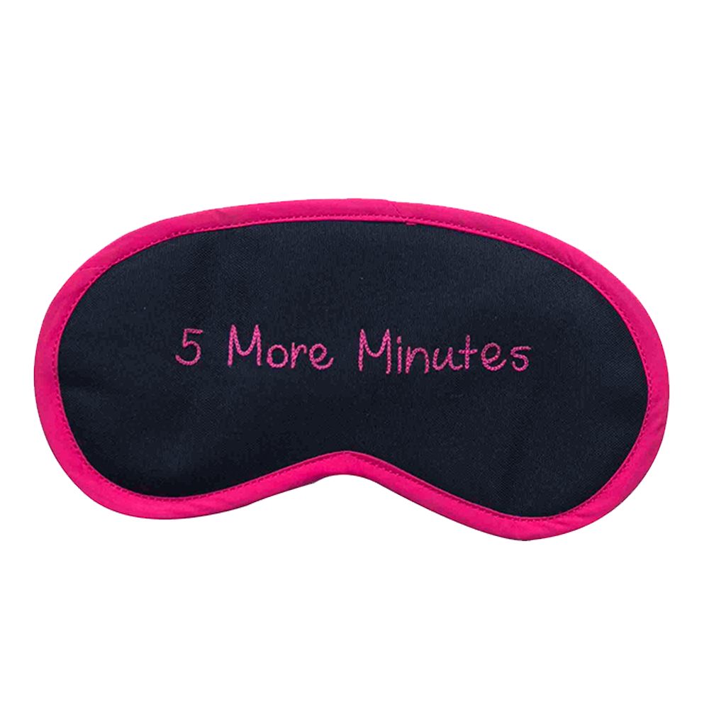 5 More Minutes (Pink) Eye Mask