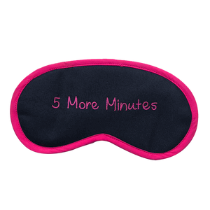 5 More Minutes (Pink) Eye Mask