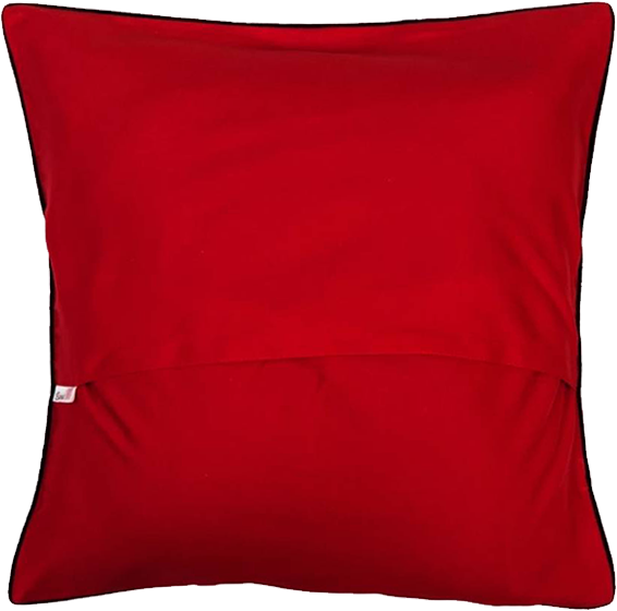 Ace Of Spade (Red) Cushion Cover