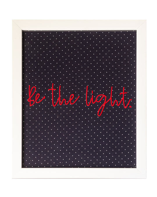 Be The Light Wall Frame