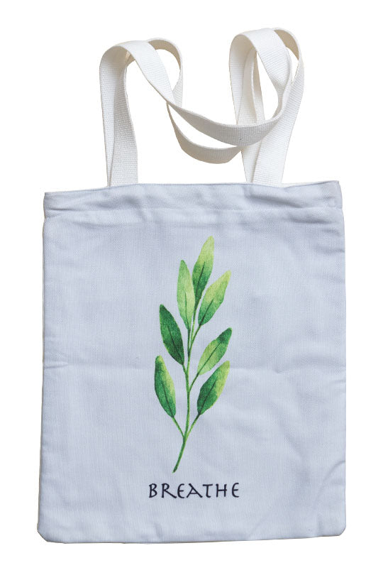 Breathe Canvas Tote Bag