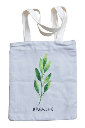 Breathe Canvas Tote Bag
