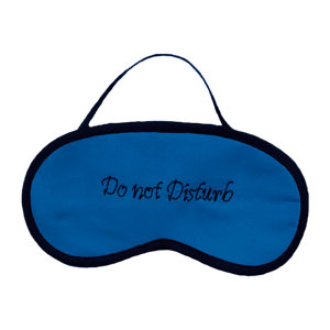 Do Not Disturb (Blue) Eye Mask