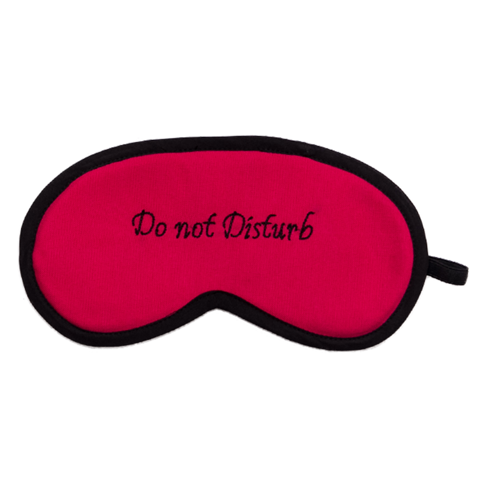 Do Not Disturb (Pink) Eye Mask