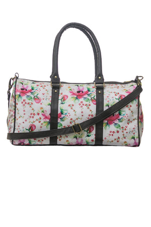 Floral Duffel Bag