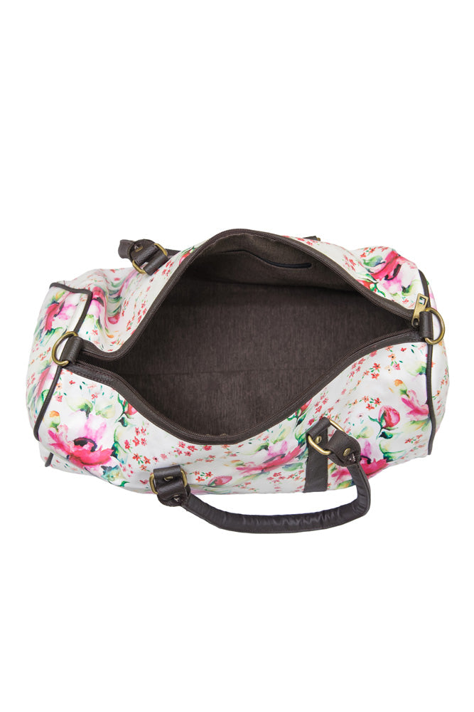 Floral Duffel Bag