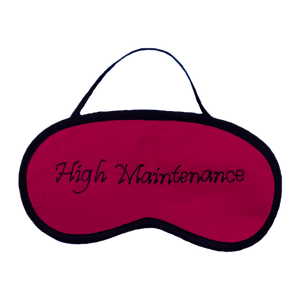 High Maintenance (Pink) Eye Mask