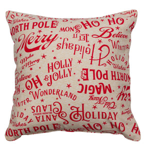 Happy Holidays Cushion Cover