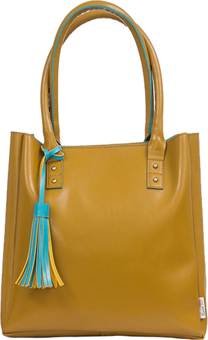 Sombre Mustard Tote Bag