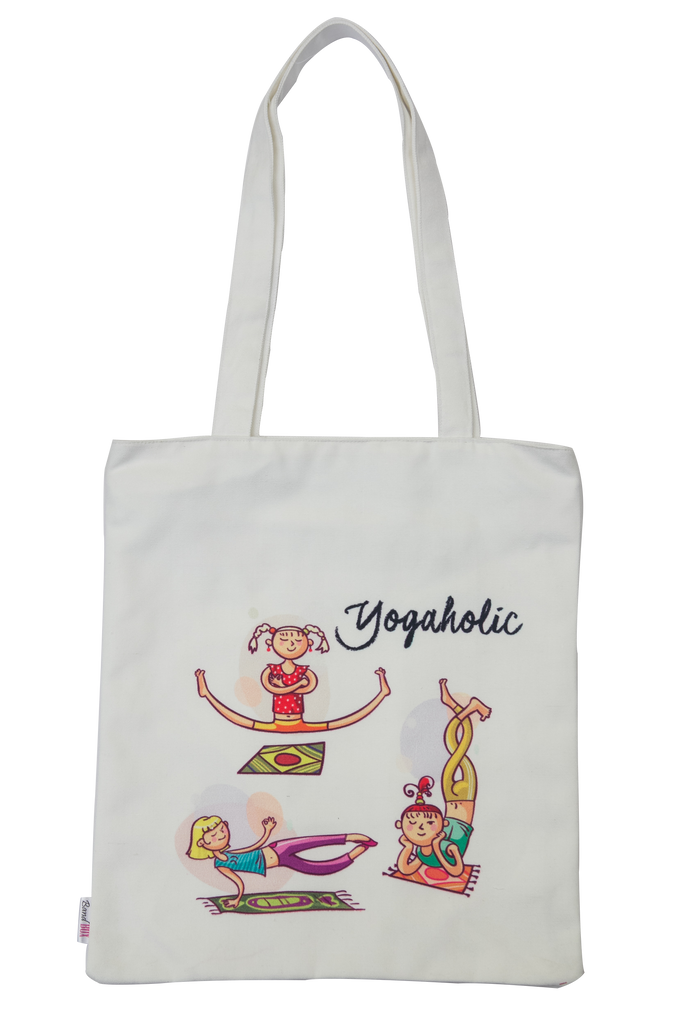 Yogaholic Canvas Bag