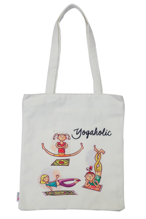 Yogaholic Canvas Bag