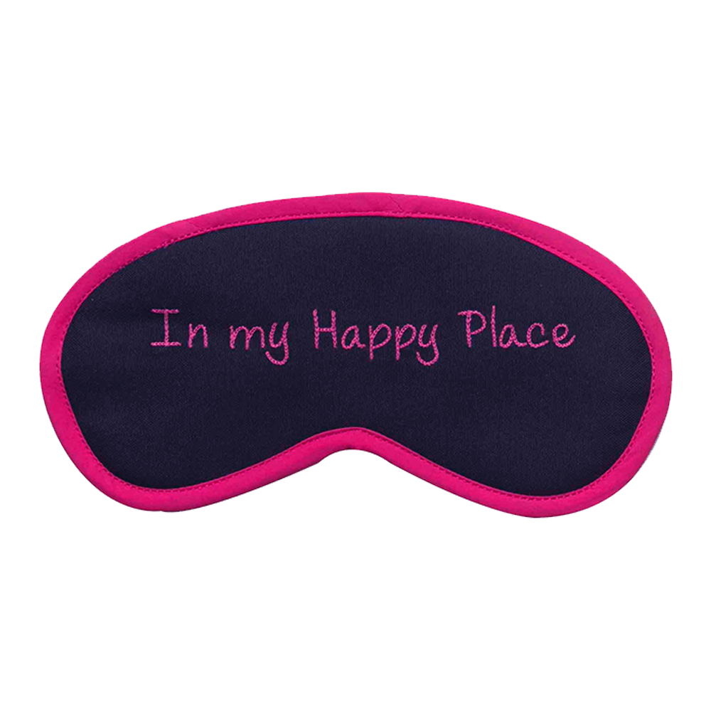 In My Happy Place (Pink) Eye Mask