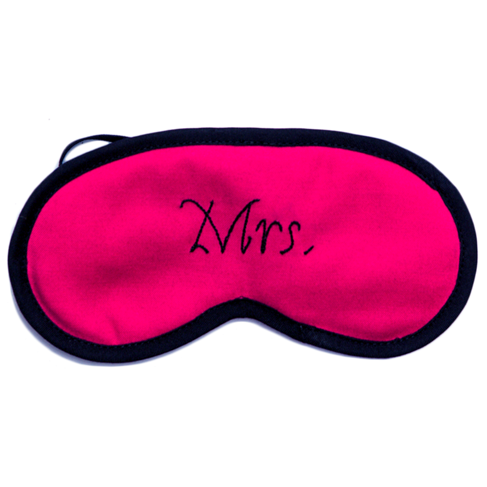 Mrs. (Pink) Eye Mask