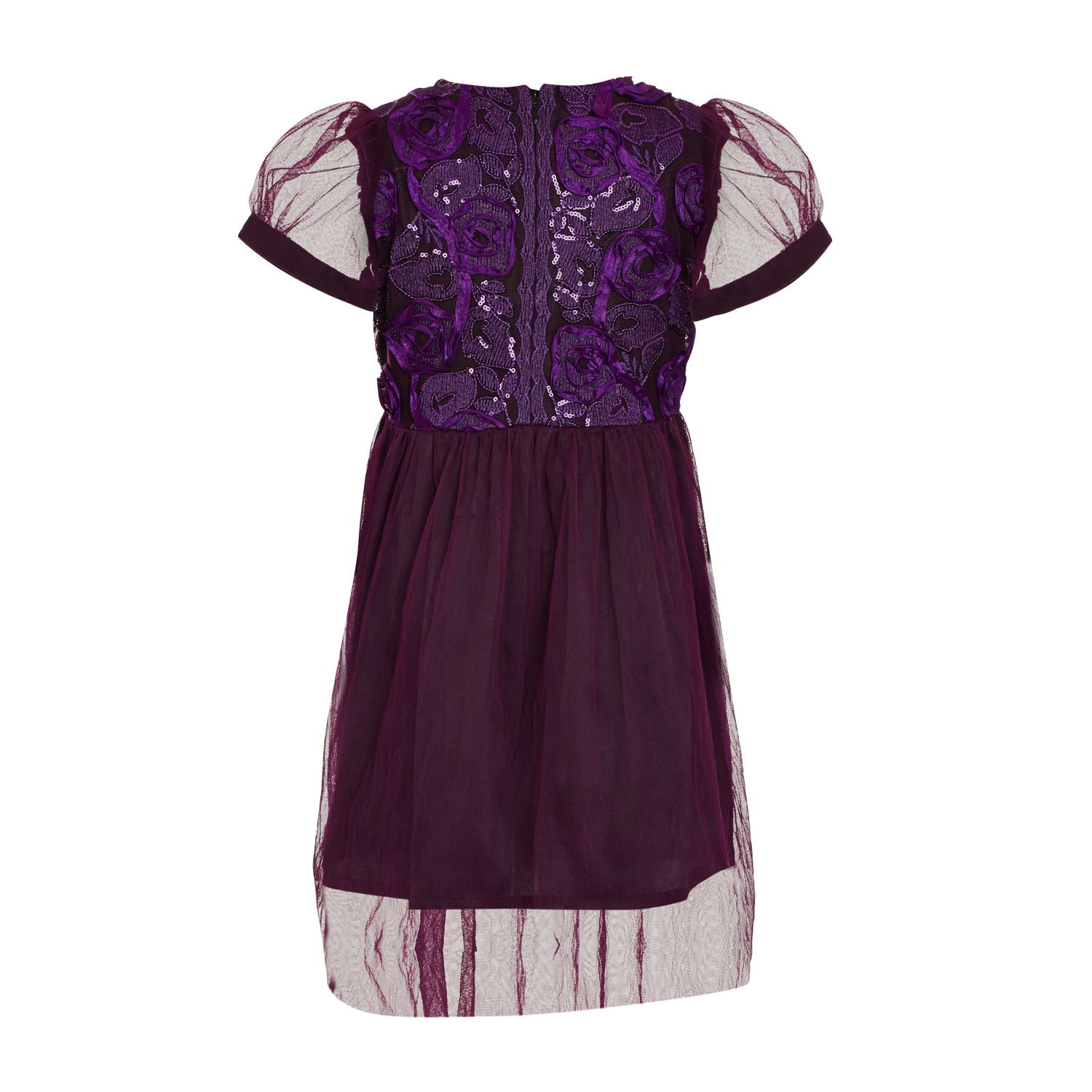 Purple Rose Dress