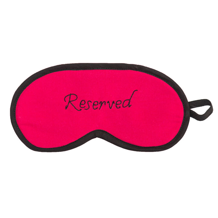 Reserved (Pink) Eye Mask