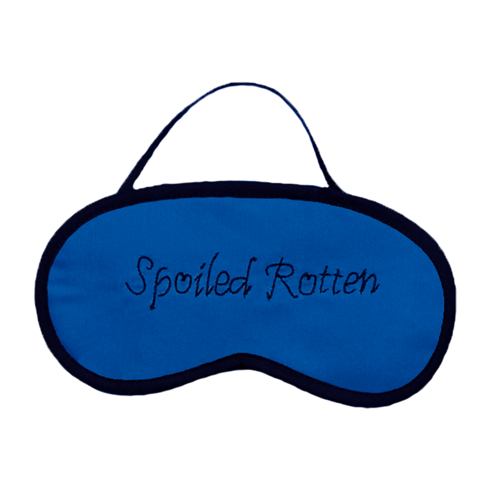 Spoiled Rotten (Blue) Eye Mask
