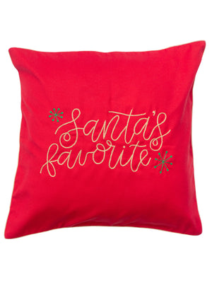 Santa's Favorite Cushion Cover