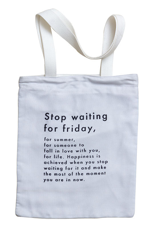 Life Canvas Tote Bag