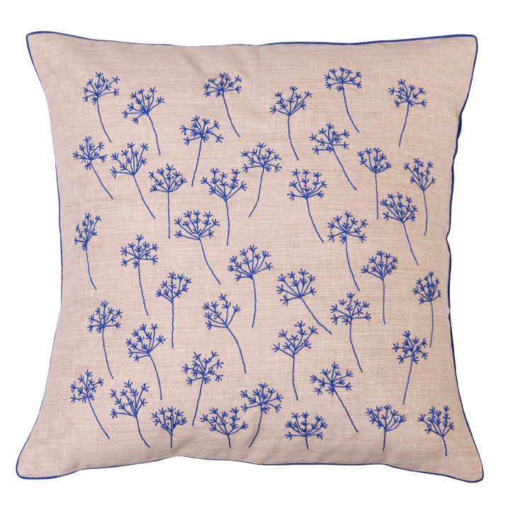 Wildflower Blue Cushion Cover