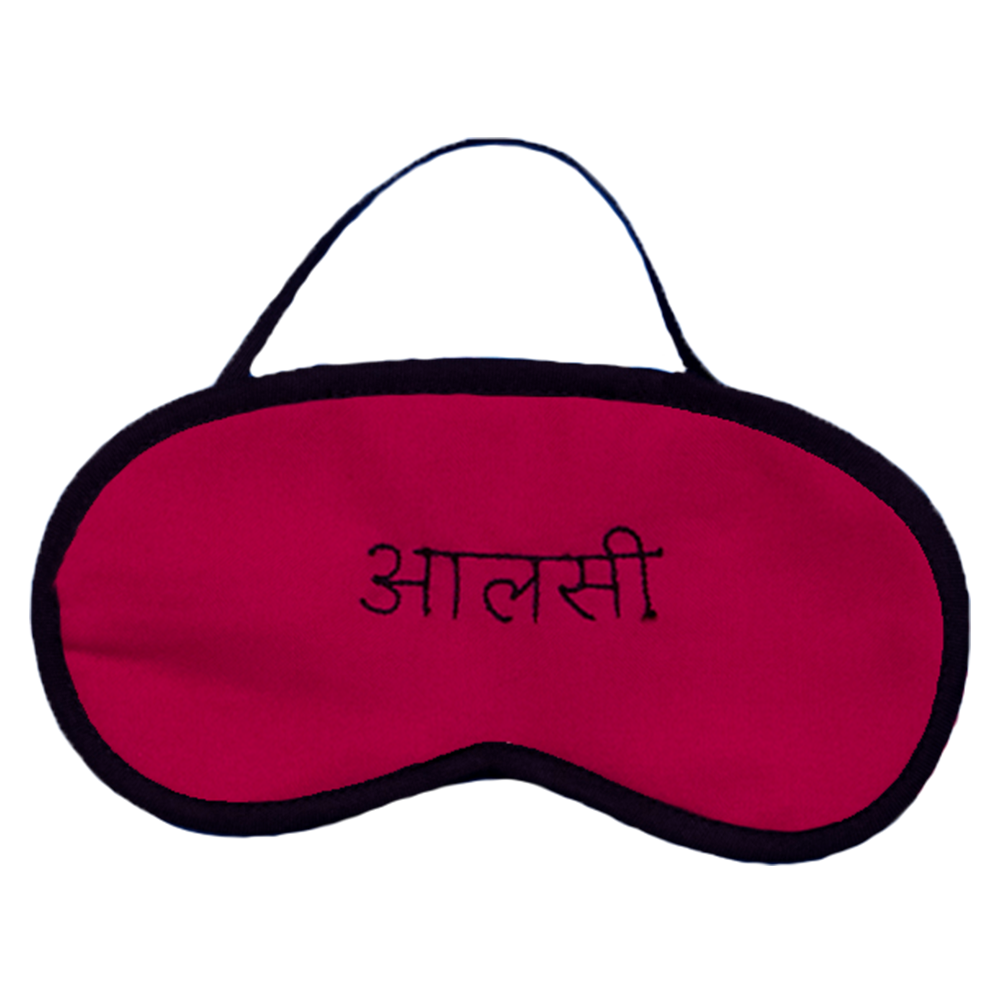 Aalsi Pink (Pink) Eye Mask