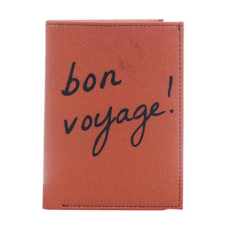 Light Brown Bon Voyage Wallet & Passport Cover