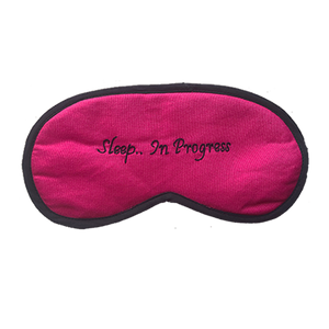 Sleep In Progress (Pink) Eye Mask