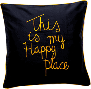 This Is My Happy Place Cushion Cover