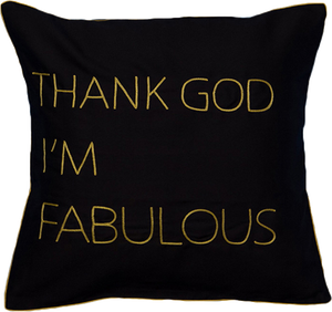 Thank God Cushion Cover