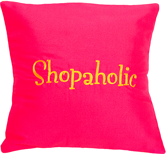 Shopaholic Cushion Cover