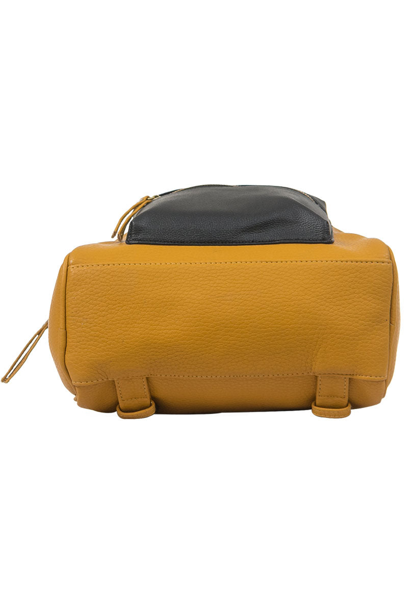 Color Block Backpack Bag