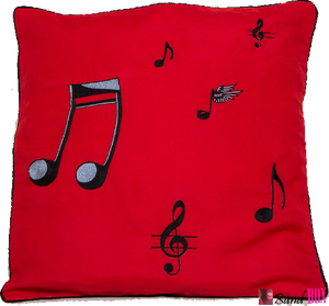 Music Cushion Cover