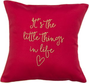 Little Things (Red) Cushion Cover