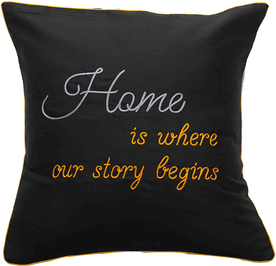 Home Is Where Our Story Begins Cushion Cover