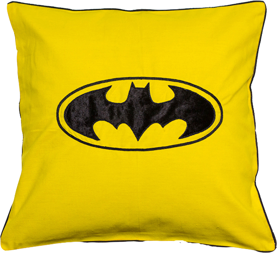 Batman (Yellow) Cushion Cover